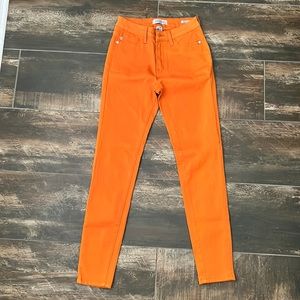 Judy blue orange skinny 3/26